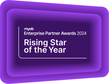 Rising Star of the Year logo Rising Star of the Year logo